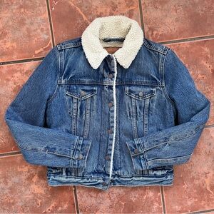 Levi's Denim Sherpa Jacket